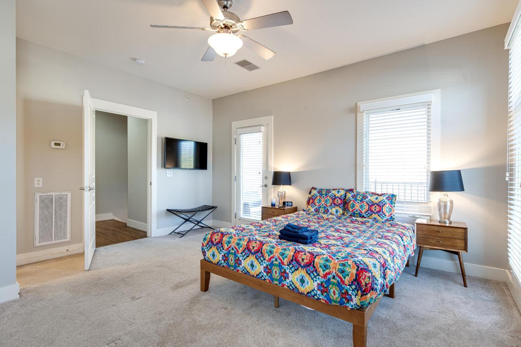 Nashville Condo - Near Music Row- Private Balcony מראה חיצוני תמונה