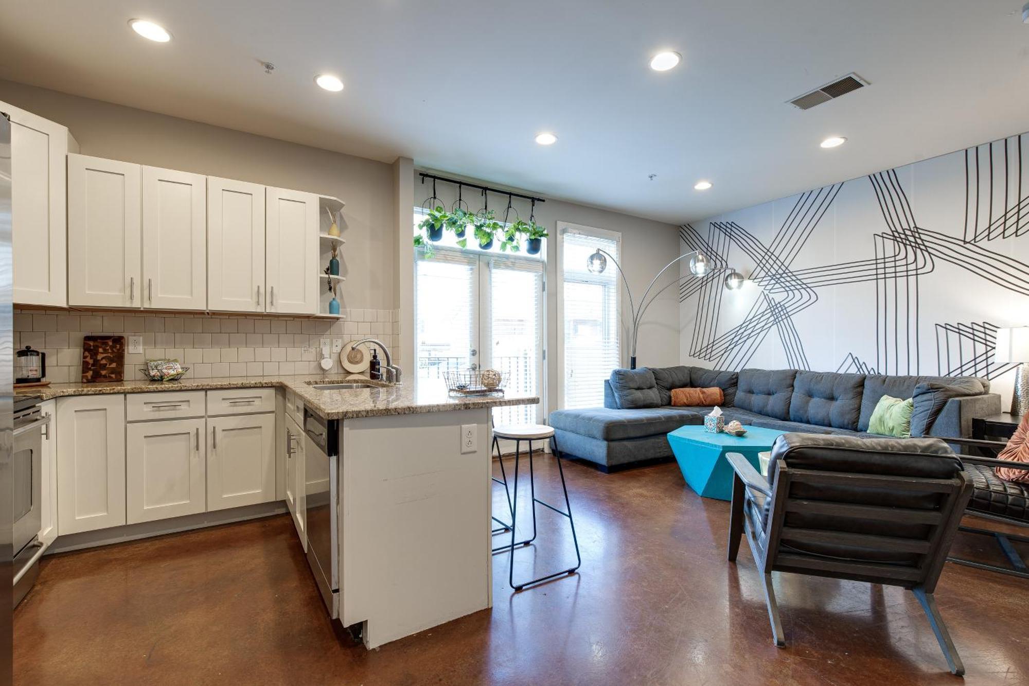 Nashville Condo - Near Music Row- Private Balcony מראה חיצוני תמונה